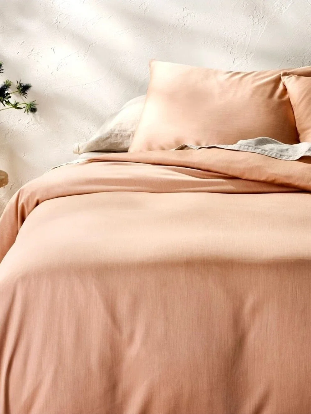 Casaluna™ Full/Queen Rayon from Bamboo Duvet Set Light Adobe Clay